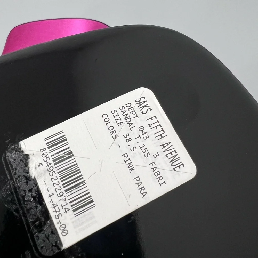 Versace Aevitas Satin Platform Pumps Pink Women’s EU 38.5/US 8.5 - Picture 11 of 12